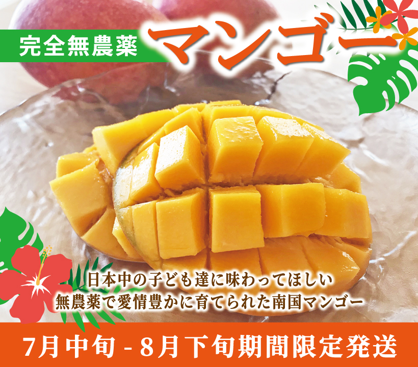 沖縄産完全無農薬マンゴー