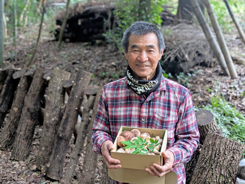 高塚成生の原木しいたけ